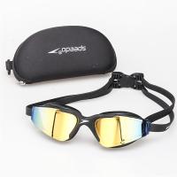ราคา แว่นตาว่ายน้ำแข่งกรอบกลาง Speedo การแข่งขันระดับมืออาชีพแว่นตาว่ายน้ำผู้ใหญ่เคลือบฟิล์ม HD แว่นตาว่ายน้ำกันฝ้า (22445996642)
