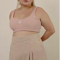 ราคา Merge Official Crop Tank Top พร้อมส่ง เสื้อกล้ามครอปผ้า Knit Spandex (10134212843)