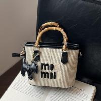 ราคา Movi Katie กระเป๋าสะพายผญ กระเป๋าถือกระเป๋าแฟชั่น กระเป๋าทรงถัง tote bag กระเป๋า สาน เก๋ๆกระเป๋าถือสวยๆ กระเป๋าถือสวยๆกระเป๋า สาน เก๋ๆ ระเป๋าสะพายข้างชายหาดดีไซน์เฉพาะกลุ่มสำหรับผู้หญิง (22671182339)