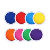 ราคา 8 PCS Craft Ink Pad 8 Colors Washable Stamp Ink Pads Stamps Partner for Kids Paints Painting DIY Craft (22546373196)