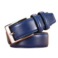 ราคา Belt For Men New Fashion Men Belt 3 3cm Mens 100 Genuine Cow Leather Belt Male Casual Business Belt Pin Buckle Belts for Men Man 110 125cm (18293694196)