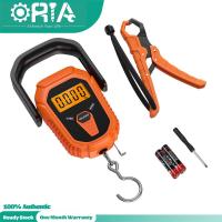 ราคา ORIA Digital Fishing Scale with Ruler 50Kg Fishing Scale Heavy Duty Weighing Scale for Travel Luggage Suitcase Farm Market Battery Included (22940135965)