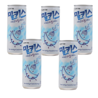 ราคา ลอตเต้ มิลคิส น้ำผลไม้เกาหลีผสมโซดา Lotte Milkis 250ml ครบ 5 รสชาติ นม แอปเปิ้ล เมล่อน สตอร์เบอรรี่ พีช 밀키스 (21829622197)