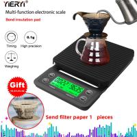 ราคา 3kg 0 1g 5kg 0 1g Drip Coffee Scale With Timer Portable Electronic Digital Kitchen Scale High Precision LCD Electronic Scales (22875657018)
