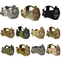 ราคา Carmotorkits หน้ากากตะแกรงครึ่งหน้า ใช้สำหรับเล่นบีบีกัน ช่วยป้องกันใบหน้า (1263314163)