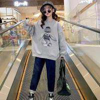 ราคา เสื้อกันหนาวมีฮู้ดสำหรับเด็ก2023ฤดูใบไม้ร่วงฤดูหนาวพิมพ์ลายกระต่ายชุดวัยรุ่นไม่มีฮู้ดสำหรับเด็กผู้หญิงเสื้อผ้าแนวโน้มแฟชั่นท็อปส์ซู4 8 9 12ปี (21197835442)