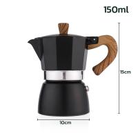 ราคา หม้อต้มกาแฟ กาต้มกาแฟ กาต้มกาแฟสด หม้อต้มกาแฟสด Moka Pot ชงกาแฟได้ 6 ถ้วย ขนาดกระทัดรัด ชงกาแฟได้หลากหลาย พกพาสะดวก Simple Kitchenware (21504399805)