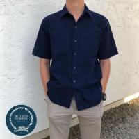 ราคา เสื้อหม้อห้อม ม่อฮ่อม หม้อฮ่อม แพร่ คอปกแขนสั้น อย่างดี (22663408415)