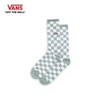 ราคา VANS CHECKERBOARD CREW II 6 5 9 1PK GREEN MILIEU ถุงเท้า ชาย หญิง (22693396619)