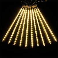 ราคา Keep Real COD ไฟดาวตก ไฟกระพริบโซล่าเซลล์ LED 30cm 8แท่ง กันน้ํากลางแจ้ง ไฟคริสมาสต์ สีอบอุ่น หลอดต้นคริสต์มาส (22809192599)
