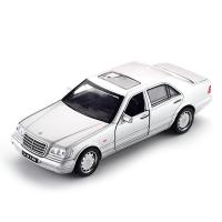 ราคา พร้อมส่ง โมเดลรถเหล็ก mercedes benz W 140 โมเดลรถยนต์ รถโมเดลเหล็ก รถเหล็กโมเดล โมเดลรถ ของขวัญ แฟน ของเล่น (10327140344)