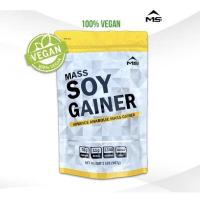 ราคา พร้อมส่ง MS MASS SOY PROTEIN GAINER เวย์ ซอยโปรตีน ถั่วเหลือง เพิ่มกล้ามเนื้อ เพิ่มน้ำหนัก ผอม รสช๊อคโกแลค แพ้wheyทานได้ (22015010943)