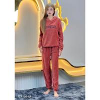 ราคา ชุดนอนผ้านาโน ชุดอุ่นนาโน ขนนิ่ม สีพื้น ชุดเซ็ท2ชิ้น กันหนาวผ้านุ่มใส่สบายชุดนอนผ้านาโน ถูกที่สุด TZ9705 (22690591601)