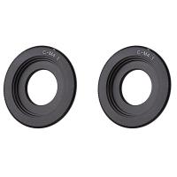 ราคา 2X Black C Mount Lens for Micro 4 3 Adapter E P1 E P2 E P3 G1 GF1 GH1 G2 GF2 GH2 G3 GF3 C 3 (22032278086)