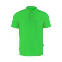 ราคา S 2XL FBT เสื้อโปโล สีล้วน มีกระเป๋า เสื้อโปโลคอปกแขนสั้น สีพื้น รหัส 12460 (16416688329)