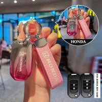 ราคา เคสรีโมทกุญแจรถยนต์ สําหรับ HONDA เคสกุญแจ jazz gk civic gk พวงกุญแจรถ (22564409038)