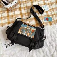 ราคา กระเป๋าสะพายข้าง กระเป๋าสะพายผู้ชาย แบรนด์อินเทรนด์ญี่ปุ่น ลำลอง สตรีทแฟชั่น ฮิปฮอปกีฬา (22606181860)