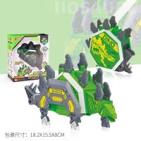 ราคา โมเดลรถยนต์หุ่นยนต์ไดโนเสาร์ของเล่นสําหรับเด็กผู้ชาย (22576485435)