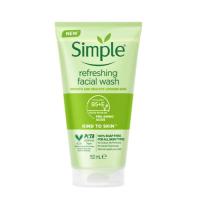 ราคา Simple Facial Gel Wash Vitamin C Face Cleanser Refreshing type facial cleanser Green Tea Facial Cleanser 150 ml ซิมเพิลเจลล้างหน้า 150 มล การจัดส่งในกรุงเทพฯ (22581220822)