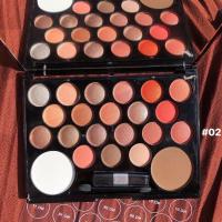 ราคา ของแท้ novo 20 color eye shadow 2 Color Cheek Rouge พาเลท (461786704)