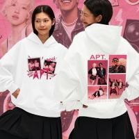 ราคา Hoodie M 3xl เสื้อคลุมแขนยาวผู้หญิง Rose Bruno Mars APT Kpop Blackpink Hoodie (22986923968)