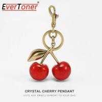 ราคา เครื่องประดับกระเป๋าเชอร์รี่จาก Eversoner สำหรับ Coach จี้ห้อยกระเป๋าเชอร์รี่ที่น่ารักพวงกุญแจแฟชั่นผู้หญิงจี้รถเชอร์รี่เกรดสูง (22801778218)