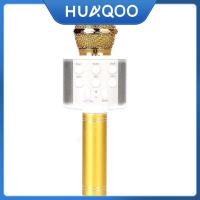 ราคา HUAQOO พร้อมส่ง ไมค์บลูทูธ ws858 ไมค์โครโฟน บูลทูธไร้สาย ไมค์โครโฟน Wirless karaoke microphone ไมค์ไร้สาย (22186764375)