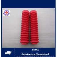 ราคา FRONT FORK RUBBER RED TAIWAN L 23 cm Fit For HONDA MTX125 MTX200 ยางหุ้มโช๊ค สีแดง ไม่มีลวดรัดปลาย งานไต้หวัน (6008170201)