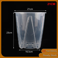 ราคา CHANGYUAN1 กระถางต้นไม้ DIY พลาสติกโปร่งใสกระบอกดอกไม้ผู้ถือผัก planter (22620743895)