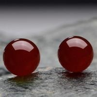 ราคา 8 มิลลิเมตรธรรมชาติสีเขียวโมราอัญมณีต่างหู S925 สีขาวคริสตัลต่างหูเครื่องประดับวาเลนไทน์ของขวัญวันเกิด1 คู่ (1094472783)