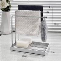 ราคา ราวตากผ้าอเนกประสงค์ ที่ตากผ้าเช็คมือ แขวนผ้าเช็คโต๊ะ แบบบนโต๊ะ ใช้ในห้องครัว ห้องน้ำ พร้อมส่งในไทย (22219473505)