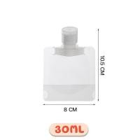 ราคา จัดส่งจากกรุงเทพ 3 ใบ ซองแบ่งของเหลวพกพา ถุงใส่ของเหลว ซองแบ่งครีมขนาดพกพา ถุงฝาเกลียว ถุงบรรจุของเหลว ซองแบ่งของเหลว ถุงใส่ครีม ถุงใส่น้ำ ถุงใส่น้ำจิ้ม ใส่เยลลี่ (22807636245)