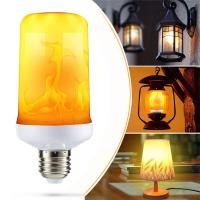ราคา หลอดไฟหลอดไฟ LED E27 4โหมดไฟ LED ในปาร์ตี้ไฟเปลวไฟเสมือนจำลองไฟหลอดไฟไฟตกแต่งสวนเทศกาล KTV (17865262076)