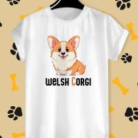 ราคา เสื้อยืดสกรีนลาย น้องหมา คอร์กี้ Welsh Corgi ผ้า TK ใส่สบาย สีสันสดใส ใส่สบาย ไม่ยืดไม่ย้วย (20455646057)