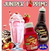 ราคา 1BUY1 Juniper Chocolate Topping 500g ช็อคโกแลต ท็อปปิ้ง Strawberry Topping 210g สตรอเบอร์รี่ ท็อปปิ้ง จำกัดการสั่งซื้อ1ชุด ออเดอร์ (22816102386)