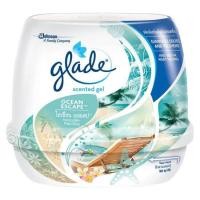 ราคา GLADE เกลด เซ็นท์เต็ด เจลหอมปรับอากาศ กลิ่นโอเชี่ยน เอสเคป 180 ก (21340272228)