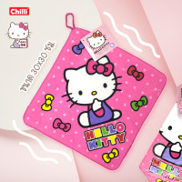 ราคา Towel ผ้าขนหนู ผ้าเช็ดมือ อเนกประสงค์ ลายKITTYDORAEMON ขนาด30x30CM (1671188409)
