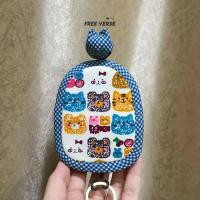 ราคา Zoo Key cover ที่เก็บกุญเเจ รีโมทรถยนต์ ที่ครอบกุญแจ พวงกุญแจแฮนด์เมด Key holder พวงกุญแจ (19779646297)