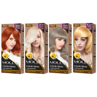 ราคา มอลลี่ คัลเลอร์ ครีม Molly Color Cream สีผมมอลลี่ มอลลี่สีย้อมผม สีย้อมผมแฟชั่น 100 มล (7599372407)