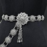 ราคา เข็มขัดทองไทยโบราณ 40 นิ้ว สำหรับผู้หญิง เข็มขัดชุดเจ้าสาว เข็มขัดโลหะ แบบหัวเข็มขัด (22444088267)