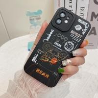 ราคา พร้อมส่ง มี4ลาย เคสกันกล้อง สำหรับ Realme C51 C53 C67 Note50 Realme C55 C33 C35 C30S C20 C11 2021 C12 C15 C25 Narzo50i Redmi A1 Redmi10A Redmi10c 9C เคสลายหุ่นยนต์ ลายเท่ เคสลายสีดำ 004 (18024221138)