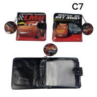 ราคา กระเป๋าสตางค์เด็ก 2 พับ ลายการ์ตูนลิขสิทธิ์ Kids Wallet Spiderman Avenger Batman Car (19429842626)