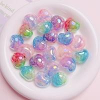 ราคา ลูกปัด หัวใจ ทูโทน เคลือบ UV ขนาด 18x22mm ของตกแต่ง ยางรัดผม ติดกิ๊บ งานร้อยกำไล สร้อย พวงกุญแจ อุปกรณ์งานฝีมือ DIY (22421964649)