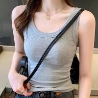 ราคา เสื้อกล้ามผู้หญิงสีพื้น สไตล์น่ารัก (22545662459)