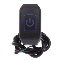 ราคา NEW สวิทซ์ไฟ เปิด ปิด OFF RUN แสงขาว สายติดแฮนด์มอเตอร์ไซค์ สําหรับรถจักรยานยนต์ 12V (22488560478)