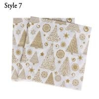 ราคา RESIGH FASHION 20pcs Snowman Table Decor Cute Printing Paper Napkin Serviette Christmas Decoration Towel (22881970769)