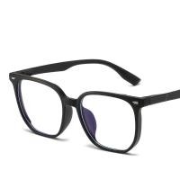 ราคา GENTLE MOSCOT กรอบสี่เหลี่ยมใสป้องกันแสงสีฟ้าแว่นตาแฟชั่นสบายๆแว่นตากรอบใหญ่ (21622538575)