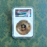 ราคา Bitcoin Gold Coin BTC สกุลเงินต่างประเทศ US Dollar World เหรียญ Bit US เหรียญที่ระลึกปีใหม่ของขวัญสร้างสรรค์ Ne1 ของเล่น (22750981433)