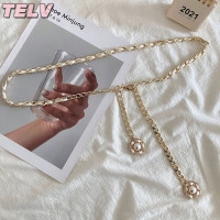 ราคา TELV ชุดเดรสโลหะสไตล์พังก์เข็มขัดโซ่สำหรับผู้หญิงเดรสสายรัดเอวตกแต่งสีทองเครื่องประดับเสื้อผ้าแบรนด์ดีไซเนอร์หรู (22537803155)