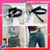 ราคา พร้อมส่ง เข็มขัดหนังPU สไตล์เรียบง่าย สไตล์เกาหลี แฟชั่นสำหรับผู้หญิง หัวเข็มขัดสี่เหลี่ยม p84 (22817784367)